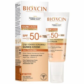 Resim Bioxcin Sun Care Renkli Güneş Kremi Spf50+ Kuru/ Normal Ciltler 50 ml 