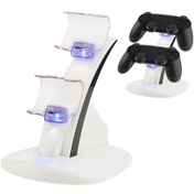 Resim Cbtx Iplay Led Mikro Çift Denetleyici Tutucu Şarj Cihazı 2 Led Mikro Usb Kolu Hızlı Şarj Standı İstasyonu Xbox One Denetleyicisi Uyumlu Şarj Cihazı 