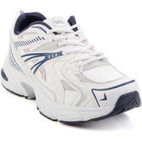 Resim Bambi Beyaz Lacivert Kadın Sneaker K01027060509 