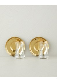 Resim English Home Elise Çelik 4 Parça 2 Kişilik Çay Seti 170 Ml Gold Gold 