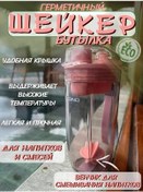 Resim Polet Normal'nyj 400ml Spor Köpüklü Kahve Ve Süzgeçli Shaker 417843970 Pembe 