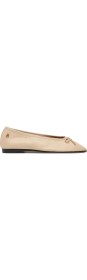 Resim Tommy Hilfiger Soft Leather Ballerına Bow Babet 
