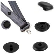 Resim Emniyet Kemeri Klipsi Dügmesi 2 Adet Siyah Renk Ücretsiz Kargo 469685766 