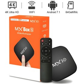 Resim MEGAMUS MX10 8GB 4K TV Box Medya Oynatıcı Android 7.1 Box Tv Stick Medya Oynatıcı Smart Tv Wifi 