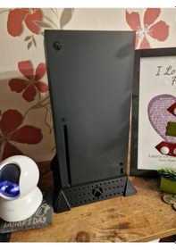 Resim Opencart Fan Montajı Ve Sabit Sürücü Tutucusu İle Xbox Series X Standı Sadece Plastik Aparattır 