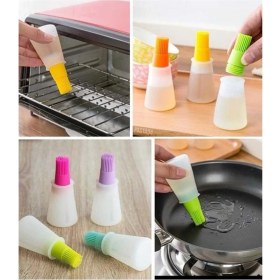 Resim Yakut Hazneli Silikon Yumurta Fırçası -9710 