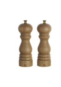 Resim Peugeot Paris Natural U-select Karabiber Ve Tuz Değirmeni 18 Cm Kahverengi 