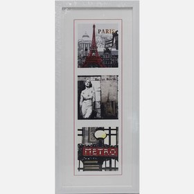 Resim Mina Art Çerçeveli Linen Baskı Tablo As 23x50 cm 