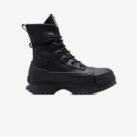 Resim Converse Chuck Taylor All Star Lugged 2.0 CC Unisex Siyah Deri Platform Sneaker 