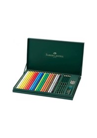 Resim Faber Castell Polychromos Profesyonel Kuruboya Set 20 Renk 