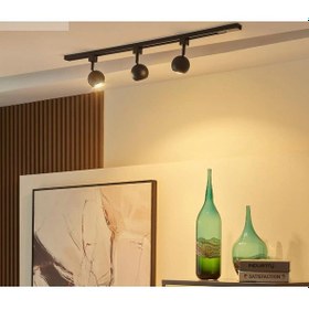 Resim Demet Habek Mylights 1 Mt Kure Ray Spot Panasonic Gün Işığı Ampullü Hareketli Ray Spot Ray Avize Hareketli Başlık 