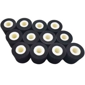 Resim Hasyılmaz Sıcak Damga Kodlama Makinesi Mürekkep Rulosu Siyah 36x40mm (12 Adet) 