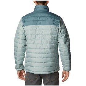 Resim Columbia Powder Lite Erkek Mont Yeşil 