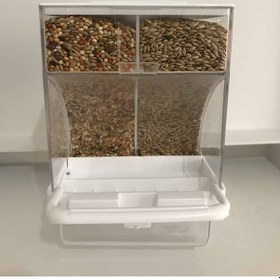 Resim T-Pet Akıllı Yemlik İkiye Bölünebilir Geniş Kabuk Hazneli 