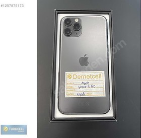 Resim Apple iPhone 11 Pro İkinci El TR | 64 GB | Gri 