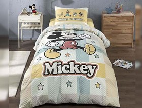 Resim Özdilek Car Mickeys Tek Kişilik Disney Lisanslı Çocuk Kapitoneli Nevresim Takımı Mavi 