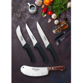 Resim Sürmene Berry Forrest 4 Parça Mutfak, Et ve Kasap Seti 