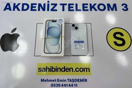 Resim Apple iPhone 15 İkinci El TR | 128 GB | Mavi İkinci El İPHONE 15 128 GB MAVİ AKDENİZ'3DE