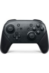 Resim cosmostech Switch Ve Pc Uyumlu Pro Controller Kablosuz Oyun Kolu Siyah 