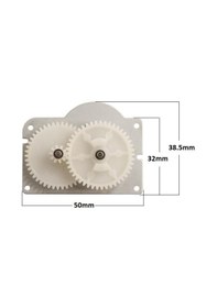 Resim 3-5V Dc El Jeneratörü Elektrik Üreten Dinamo 