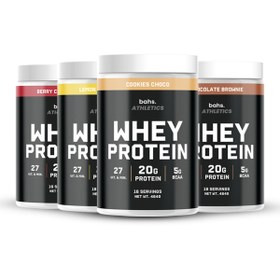 Resim bahs. Whey PROTEIN Tozu Deneme Paketi - 64 servis - 464gr x 4 