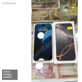 Resim Apple iPhone 16 Pro Max İkinci El TR | 512 GB | Natürel Titanyum 