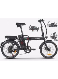 Resim Kuba Speedlight Katlanabilir Şehir Bisikleti 20 inç Jant 7 Vites ile Pratik Kullanım 