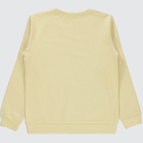 Resim Civil Girls Kız Çocuk Sweatshirt 6-9 Yaş Sarışın Ağaç Sarışın Ağaç Sarı 