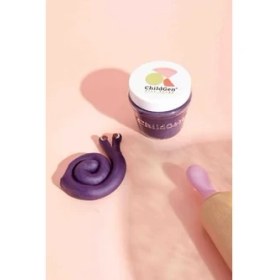 Resim Ohbe Express Doğal Oyun Hamuru- 125 gr - Mor - Premium Kavanoz 