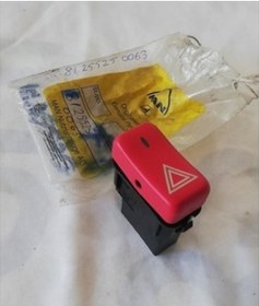 Resim MAN TGL TGM FORTUNA Dörtlü Flaşör Şarteli 81255250063 