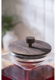 Resim Acar Dominic Ahşap Standlı Cam Sebil - 6 Lt 