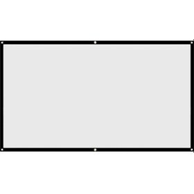 Resim Suofeng 60 İnç 16:9 Polyester Yumuşak Projektör Perdesi - Çekirdekli, Kırılmaz, Taşınabilir, Ev/outdoor Sinema İçin 