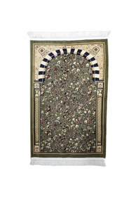 Resim Aydın Ravza Halı Seccade Yeşil 