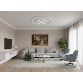 Resim Motifpiyer Tavan Spot Göbegi-Motifli-Yuvarlak-81-86cm-Dış-Çitalı 