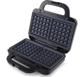 Resim Esmo Home Dexart Quicksnack Waffle ve Tost Makinesi K-803 