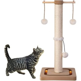 Resim Reyo Pet Oyuncaklı Kedi Tırmalama Kulesi 