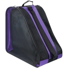 Resim Dashanshop Evrensel Taşınabilir Inline Patenler, Violet Kalınlaştırılmış Inline Paten Çantaları Toptan Menekşe 