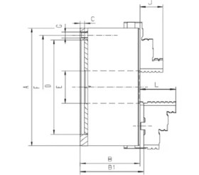 Resim 3204-250 | Bison 250×3 Üniversal Torna Aynası 