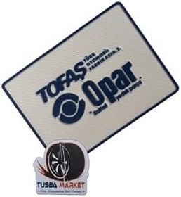 Resim Tofaş Opar ile uyumlu Torpido Üstü Beyaz Kaydırmaz Ped 