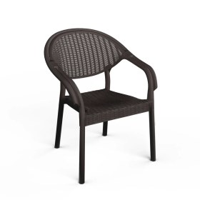 Resim Verona 90x150 Masa Takımı Camsız Kahverengi 
