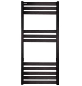 Resim ULUMAK Siyah Mat Alüminyum Havlupan 50*1100 Cm Termorad Petsa Slim 