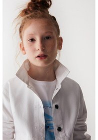 Resim Nk Kids Kız Ceket 24ynk36713 Beyaz 