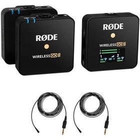 Resim Rode Wireless Go II - 2 + RODE Lavalier GO Kiti 