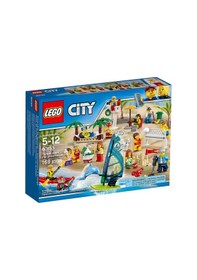 Resim LEGO® City 60153 People Pack Fun At The Beach 169 Parça 