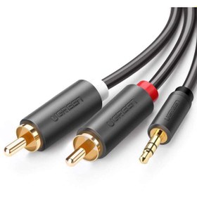 Resim Ugreen 3.5mm Aux 2 Rca Ses Kablosu 1 Metre 