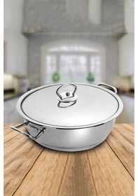 Resim Gülsan Mega Karnıyarık Tenceresi 34Cm 