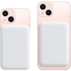 Resim Ctkg Apple Magsafe Kablosuz Manyetik Powerbank Şarj Apple Uyumlu iPhone 11 12 13 14 15 16 Tüm Serilere S Çok Renkli 