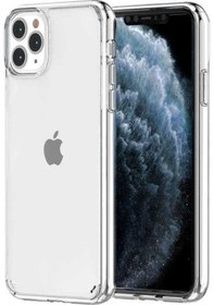 Resim iPhone 11 Pro Max Uyumlu 6.5" Kılıf Antişok Korumalı Kalın Şeffaf 