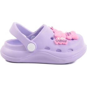 Resim 303 B Lila Sabo Çocuk Terlik Lila 