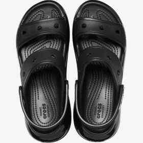 Resim Crocs Classic Mega Crush Kadın Siyah Sandalet 